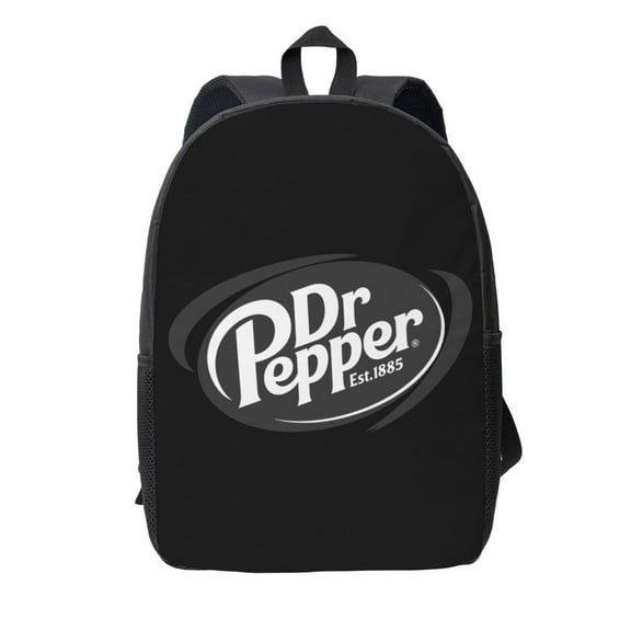 Dr Pepper Backpack Simple Lightweight Backpack Fashion Travel Backpack Laptop Backpack 17 Inch