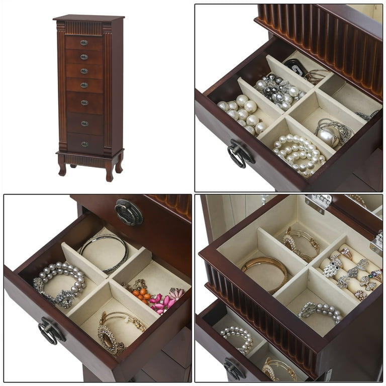 Women's armoire style clearance jewelry box