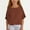 Coffee, variant on Hauaitttt Girls Shirt and Linen Half Sleeved Ruffled Girls Fashionable Round Neck T Shirt Solid Color Loose Casual T Shirt Suitable for 5 15 Years Old Girls Woolen Top Size 3 Girls Tops Belly Dance