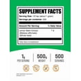 thumbnail image 3 of BulkSupplements Lemon Balm Extract Powder - 1g per Serving - 500 Grams (1.1 lbs) - 500 Servings, 3 of 6
