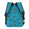 thumbnail image 4 of Disketp Sea Turtle Mochila Estampada para Hombre y Mujer – Mochila Ligera Clásica con Múltiples Bolsillos para Universidad, Trabajo y Viajes-One Size, 4 of 5