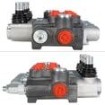 thumbnail image 4 of EPOTOOR 4 Spool 11 GPM Hydraulic Directional Control Valve, 3600 PSI BSPP Ports Double Acting Hydraulic Valve with Joystick, 4 of 6