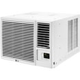 Lg 7 500 Btu Window Air Conditioner With Supplemental Heat Cools 320