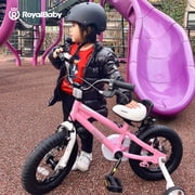 Royalbaby Freestyle 12 Kids Bicycle for Boys Girls, Ages 3-4 Years, Blue