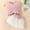 Pink, variant on Tbopshirt 2Pcs Baby Girls Outfit 0-24 Months Toddler Baby Girls Sleeveless Ruffled Plaid Top Bow Embroidered Half Skirt Set Skirt
