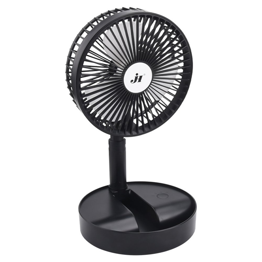 LED Camping Fan Folding And Mini Fan USB Powered Portable Noiseless Fan Electric