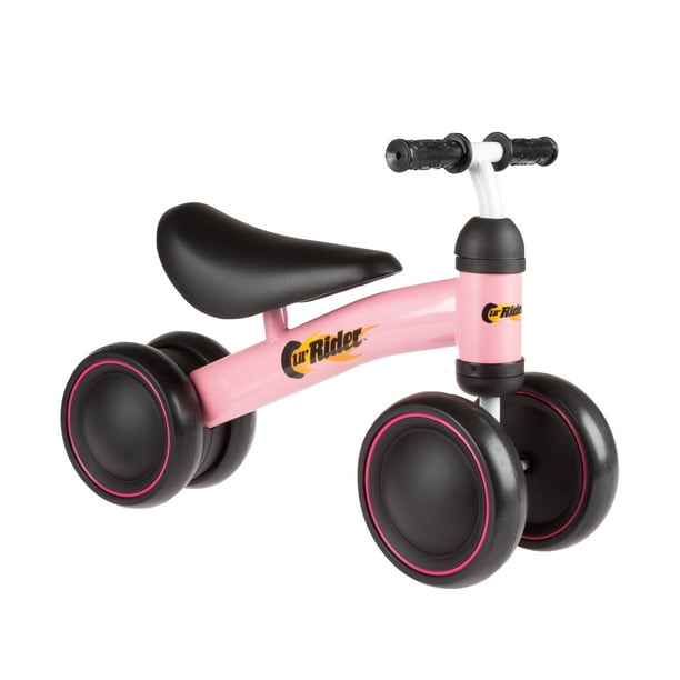 Ride On Mini Trike with Easy Grip Handles, Enclosed Wheels and No