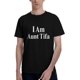 thumbnail image 4 of Camiseta "Soy la tía Tifa", divertida, holgada, clásica, negra, 4 of 5
