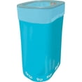 thumbnail image 3 of amscan Caribbean Blue Flings Pop-Up Trash Bin,22 x 15 x 10"/13 gallon, 3 of 3