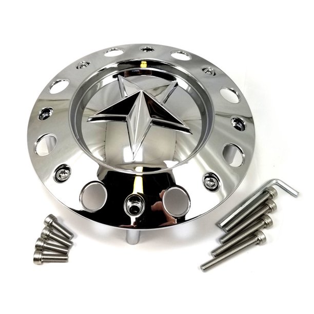 KMC XD Chrome Wheel Center Cap 9 3/8" for 16x6 17x6 XD775 Rockstar
