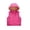 Hot Pink, variant on Toddler Kids Hooded Puffer Vest, Boys Girls Lined Sleeveless Jacket, Warm Zip Up Padded Waistcoat with Pockets for Fall Winter Outerwear(Hot Pink,5-6 Years)