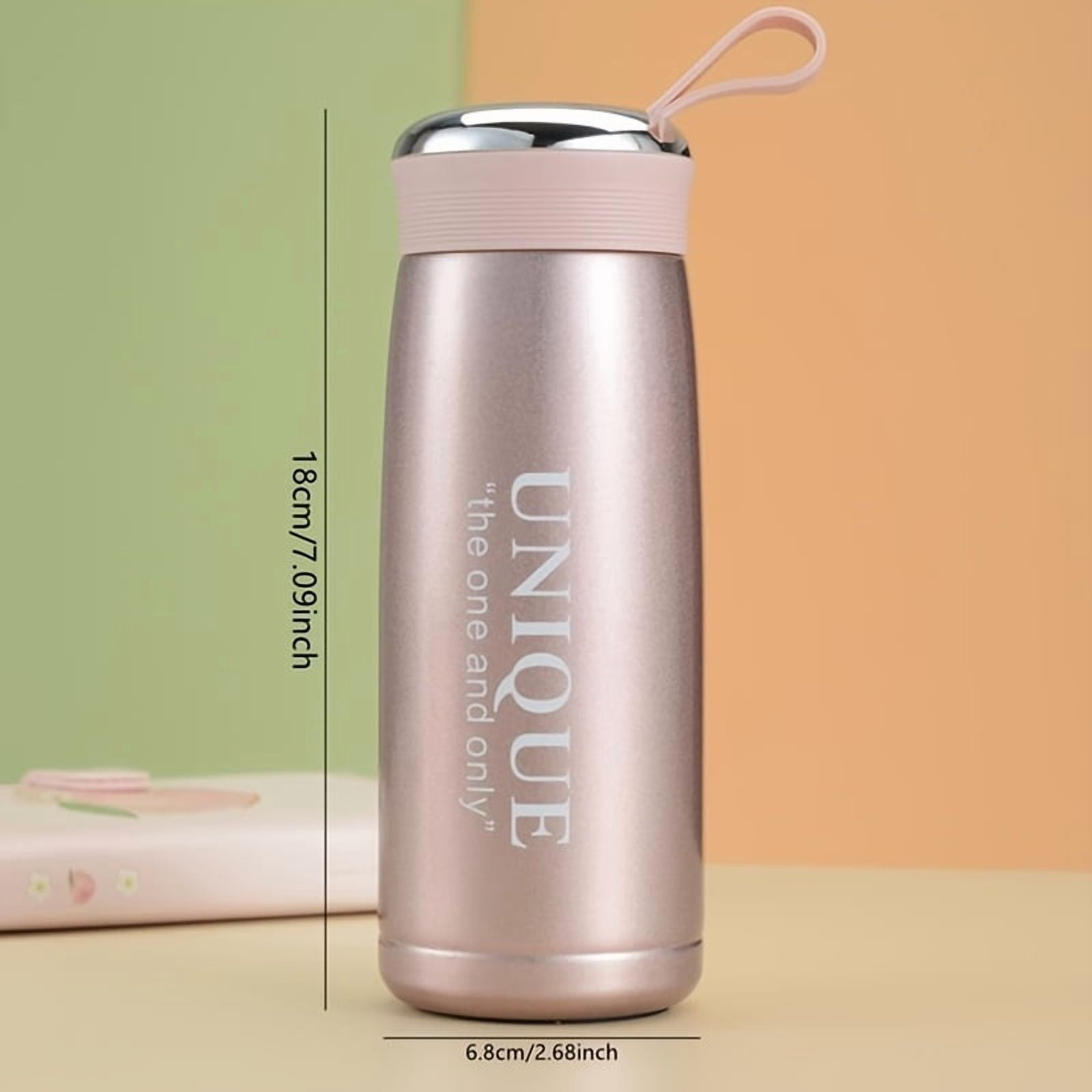1pc Vacuum Flask Insulation Vacuum Bottle Small Travel Bottle Cute 304 Stainless Steel Student Ladies Tea Coffee Water Bottle Cup