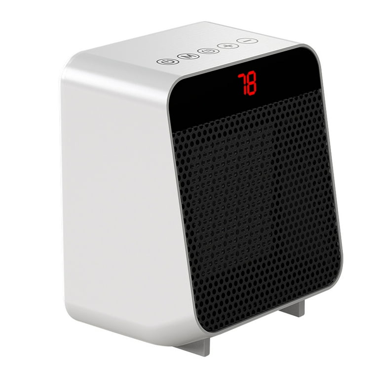 Soleil Electric Digital Ceramic Heater 1500W Indoor White PTC-916W -  Walmart.com