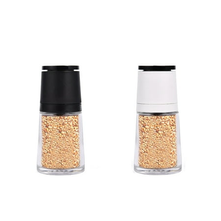 

Black Pepper Grinder Glass Bottle Ceramic Core Spice Grinder Bottle