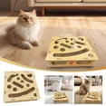 thumbnail image 2 of Ohufall Puzzle Digging Pet Toys Interactive Cat Box Construction Scene For Indoor Kittens Mental Exercise, 2 of 9