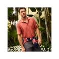 thumbnail image 3 of Lands' End Men's Short Sleeve Performance Pieced Yoke Social Active Polo, 3 of 3