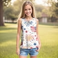 thumbnail image 2 of Ccpelsie Little Boys and Girls 4th of July T-Shirt American Flag Tees Kids Toddler Casual Short Sleeve Tee Shirts(Sky Blue,XL), 2 of 6