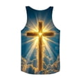 thumbnail image 6 of Summer Tank Tops for Men 2026 Christian Jesus Tank Tops God Religious Faith Bible Verse Shirts Muscle Cross Graphic Tees L, 6 of 6