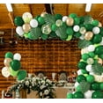 thumbnail image 3 of Ballons de Forêt Jungle 140 Pcs Kit Arche Verte Feuilles Fête, 3 of 5