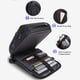 thumbnail image 3 of (Black) Travel Laptop Office Laptop Bag Fits 15.6 Inch Computer Bookbag Work Bag with USB Port for Men Women Travel Essentials, 3 of 5