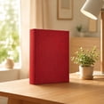 thumbnail image 4 of 9X7 Inch 200-Pocket Red Linen Cover 2-Per-Page Photo Album, Photo Albums for 4X6, 5X7, & 8X10 Photos, Family Photo Album, Photo Organizer, Archival Inner Pockets Hold 200 Mixed, 4 of 6