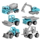 thumbnail image 3 of Modelo de vehículo de juguete NikouMX 6 Piezas 1:64 Coche de ingeniería Multifuncional, 3 of 8