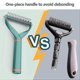 thumbnail image 2 of Grooming Tool Double-Sided Undercoat Rake for Dogs,Combs Brush, 2 of 5