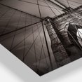 thumbnail image 4 of Designart 'Brooklyn Bridge in NYC USA ' Multipanel Extra Large Metal Wall Art, 4 of 5