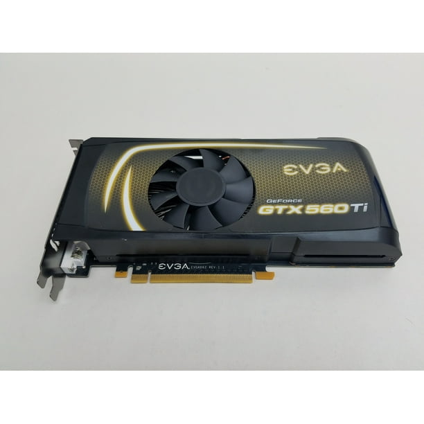 Used Evga Nvidia Geforce Gtx 560 Ti Fpb 1gb Gddr5 Pci Express X16 2 0 Desktop Video Walmart Com Used Evga Nvidia Geforce Gtx 560 Ti Fpb 1gb Gddr5 Pci Express X16 2 0 Desktop Video Walmart Com