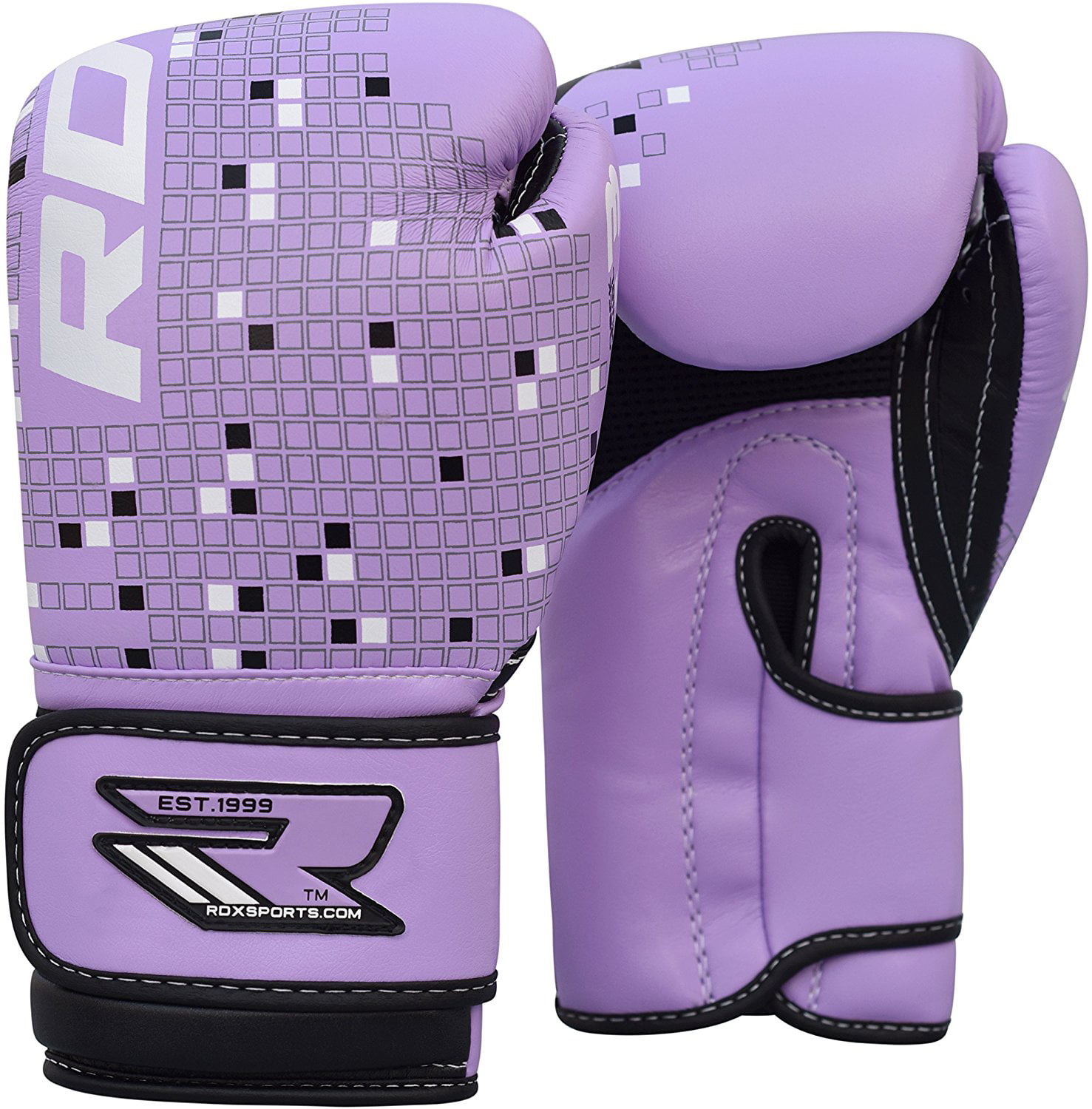 Convex Skin Leather Junior 6oz Mitts for Kickboxing Grappling Dummy and Focus Pads Punching Good for Youth Punch Bag RDX Kids Boxing Gloves for Training & Muay Thai Sparring & Fighting 