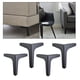 thumbnail image 4 of Patas de sofá de 10-17 cm, 4 piezas de repuesto para muebles, mesas, armarios y armarios. 10cm, 4 of 9
