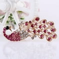 thumbnail image 6 of Ayyufe Brooch Pin Shiny Lovely Women Fashion Peacock Shape Collar Pin for Wedding, 6 of 7