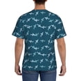 thumbnail image 2 of Rocae Party Shark Cute for Men's Moisture-Wicking Crew Tee - T-Shirt for Sports, Outdoor Activities, and Casual WearMedium, 2 of 9