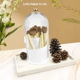 thumbnail image 4 of Makeup Brush Holder with Lid, Dustproof Rotating Cosmetic Organizer for Vanity, Bathroom, Countertop, 4 of 8