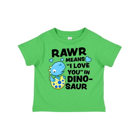 

Inktastic Rawr Means I Love You in Dinosaur Valentine Gift Toddler Boy or Toddler Girl T-Shirt