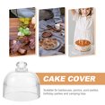 thumbnail image 4 of Transparent Glass Cake Cover for Protection Easy to Clean and Practical Thick Body Stable 7.87 Inches, 4 of 9