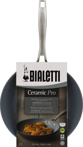  Bialetti Italian, 10, Non-Stick Saute Pan, 10 inch, Simply  Red: Home & Kitchen