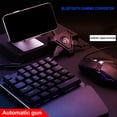 thumbnail image 1 of Injueey Gamepad Pubg móvil Bluetooth 5,0 Android PUBG controlador Gaming teclado ratón convertidor a PC para PC adaptador USB Computadoras y accesorios, 1 of 6