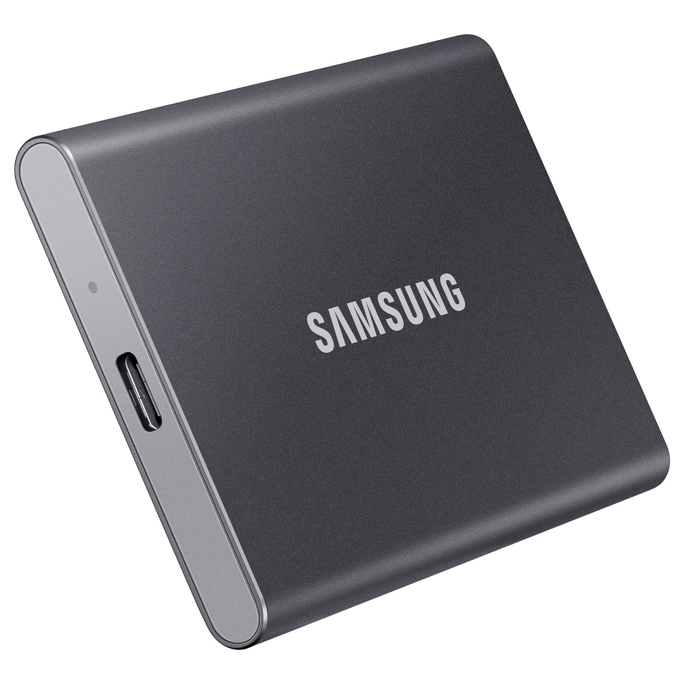 Samsung T7 4TB USB 3.2 Gen 2 Type-C Portable External SSD, Titan Gray