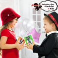 thumbnail image 4 of Set de tarjetas de San Valentín y pegatinas tipo ninja trepador para niños, 4 of 7