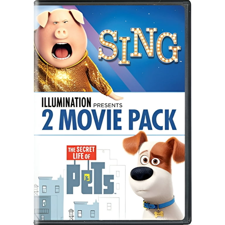 Illumination Presents 2-Movie Pack (Sing The Secret Life of Pets