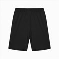 thumbnail image 6 of Kaprioy Running Shorts for Girls Girls Bermuda Shorts Knee Length Straight Leg Shorts Loose Casual Solid Drawstring Elastic Waist Short Pants Bermuda Shorts Kids, 6 of 6