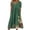 Multicolor02, variant on Women's Floral Print Midi Dress Short Sleeve Crew Neck Pockets Loose Fit for Summer Casual Wear