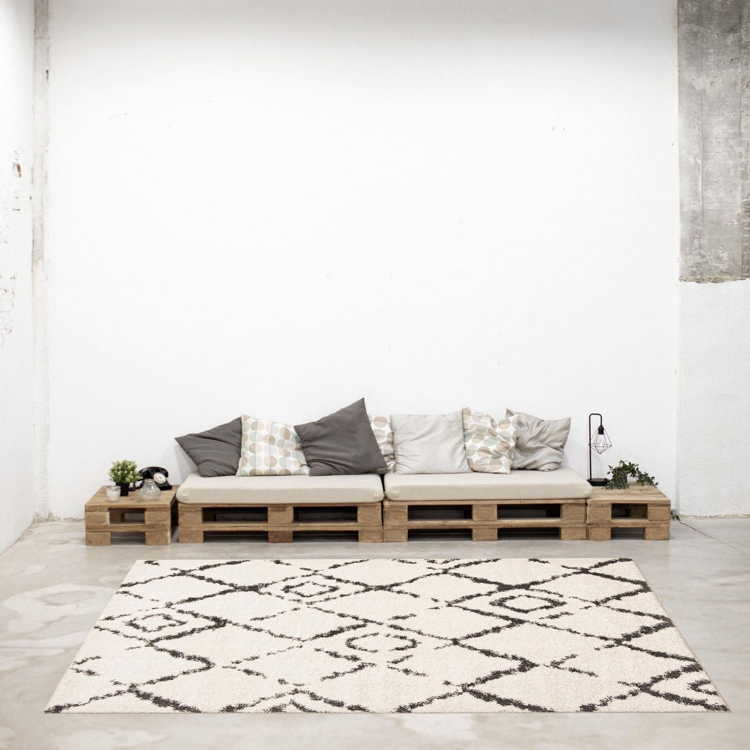 ECARPET Pandora Ivory Shag