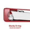 thumbnail image 3 of Staples Standard 1" 3-Ring View Binder Red (58652), 3 of 6