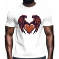 thumbnail image 2 of Mens T Shirts Valentine's Day Love Short Sleeve Casual Men's Tee Tops Graphic T-Shirts for Teen Boys/Men, 2 of 8