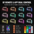 thumbnail image 4 of LED Lighted Liquor Bottle Display Bar Shelf RF & App Control 48" Square, 4 of 6