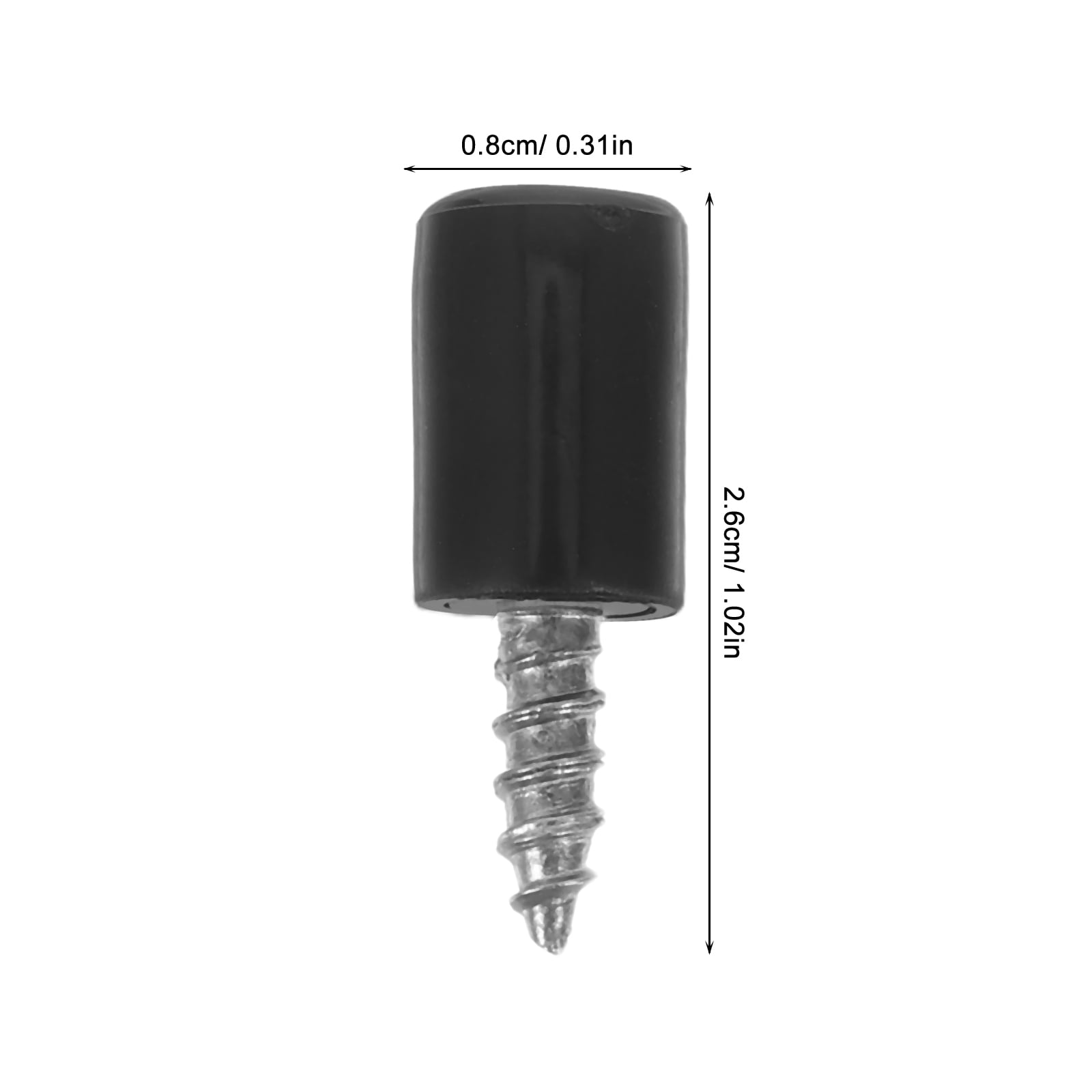 OUNONA 200-Piece Kitchen Cabinet Shelf Support Pins with Protective Sleeves, Replacement Hardware Set for Cabinets