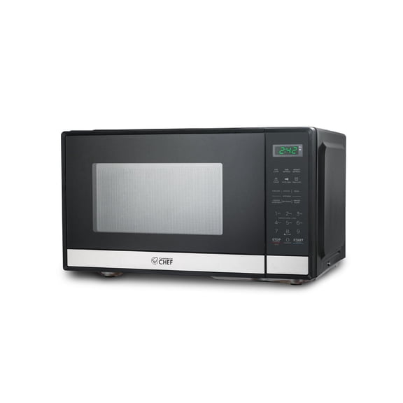 COMMERCIAL CHEF Petit four à micro-ondes de 0,9 pi3 à poser au comptoir avec commandes tactiles et affichage numérique