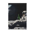 thumbnail image 6 of Yayeee Garden Flag 12" x 18" Double Sided Outdoor Yard Lawn Holiday Decorations, Sitting on The Moon, 6 of 6
